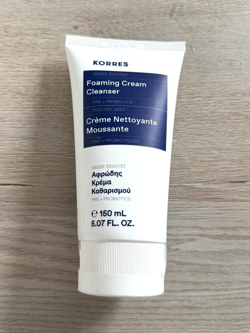 NEW Korres Foaming Cream Cleanser